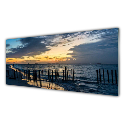 Plexiglas foto Sea beach landscape