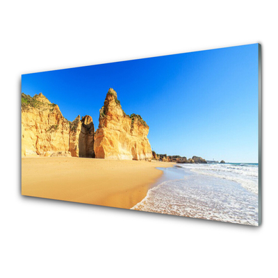 Plexiglas foto Ocean beach landscape