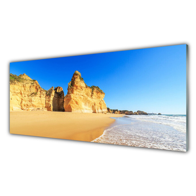 Plexiglas foto Ocean beach landscape