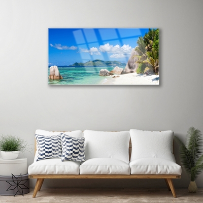 Plexiglas foto Ocean beach landscape