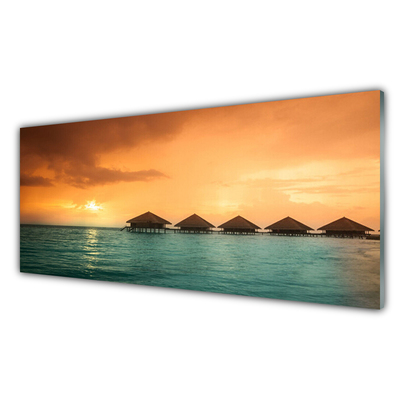 Plexiglas foto Sea sun landschap