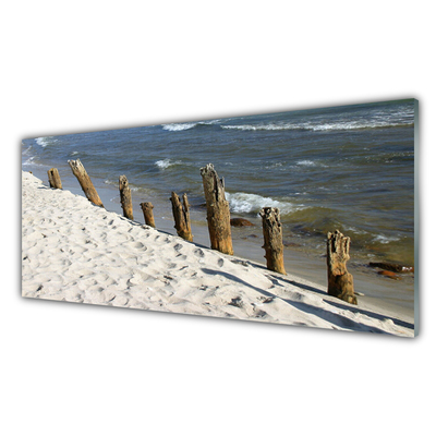Plexiglas foto Strand zee landschap