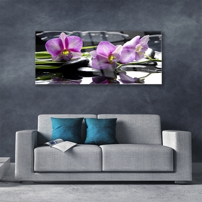 Plexiglas foto Flower orchideeinstallatie
