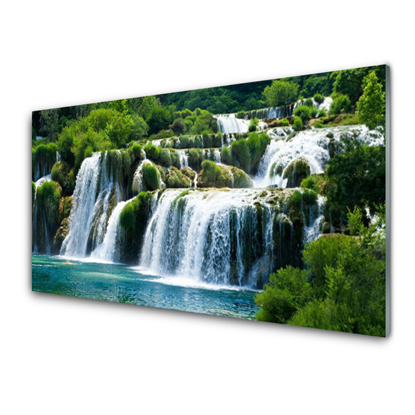 Plexiglas foto Waterval natuur