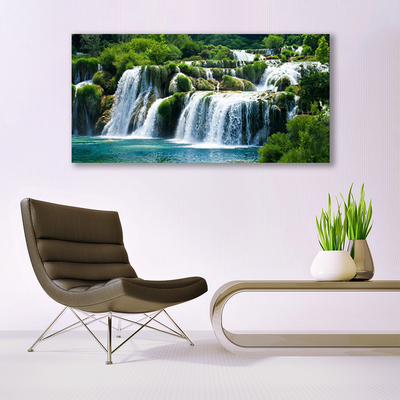 Plexiglas foto Waterval natuur