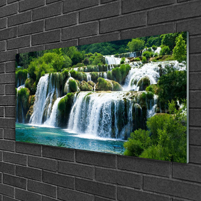 Plexiglas foto Waterval natuur