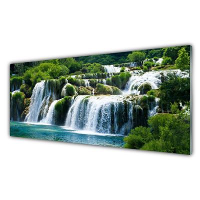 Plexiglas foto Waterval natuur