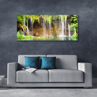 Plexiglas foto Waterval natuur