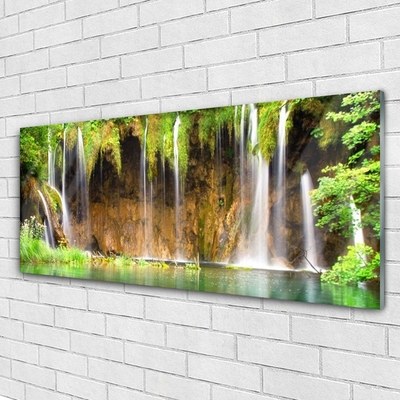 Plexiglas foto Waterval natuur