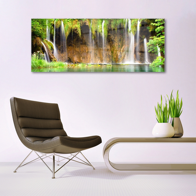 Plexiglas foto Waterval natuur