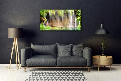 Plexiglas foto Waterval natuur