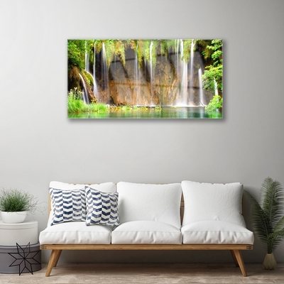 Plexiglas foto Waterval natuur