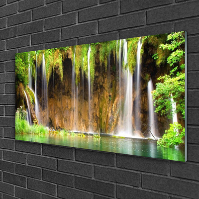 Plexiglas foto Waterval natuur