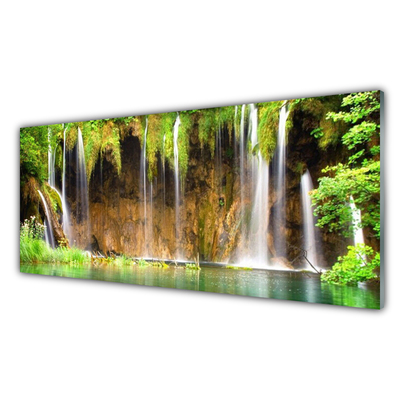 Plexiglas foto Waterval natuur