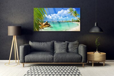 Schilderij op acrylglas Zee landschap