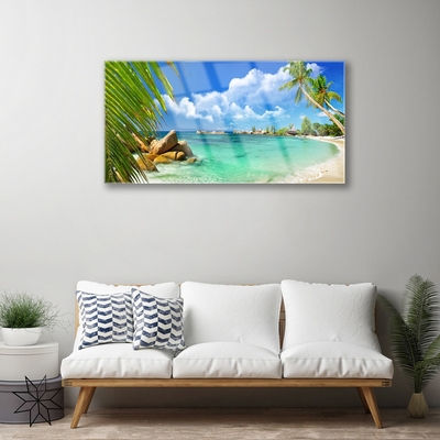 Schilderij op acrylglas Zee landschap