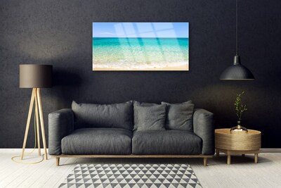 Schilderij op acrylglas Zee landschap