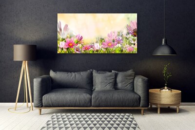 Schilderij op acrylglas Bloemen plant nature