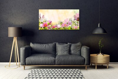 Schilderij op acrylglas Bloemen plant nature