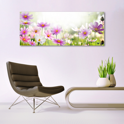 Schilderij op acrylglas Bloemen plant nature