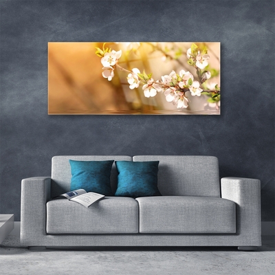 Schilderij op acrylglas Bloemen plant nature