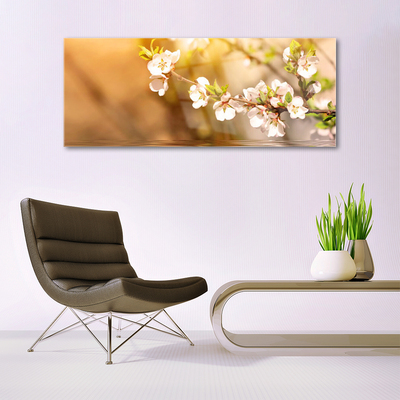 Schilderij op acrylglas Bloemen plant nature