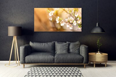 Schilderij op acrylglas Bloemen plant nature
