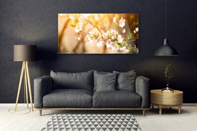Schilderij op acrylglas Bloemen plant nature