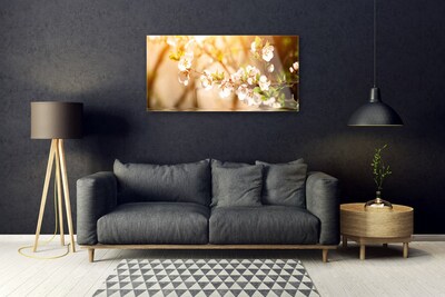 Schilderij op acrylglas Bloemen plant nature