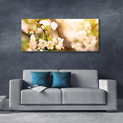 Schilderij op acrylglas Bloemen plant nature