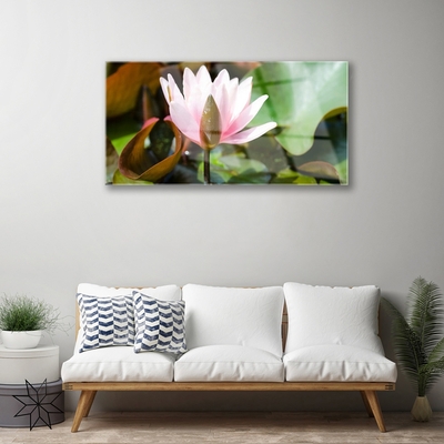 Schilderij op acrylglas Natuur bloem plant