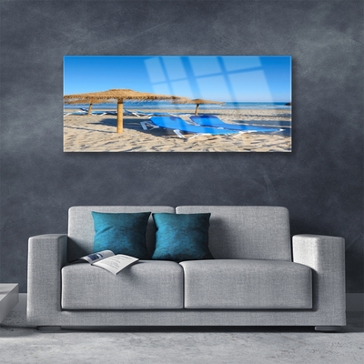 Plexiglas schilderij Strand zee landschap