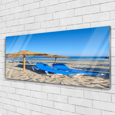 Plexiglas schilderij Strand zee landschap