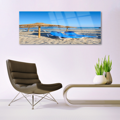 Plexiglas schilderij Strand zee landschap