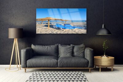 Plexiglas schilderij Strand zee landschap