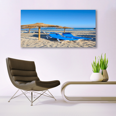 Plexiglas schilderij Strand zee landschap