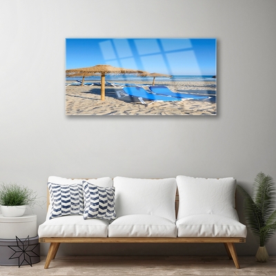 Plexiglas schilderij Strand zee landschap