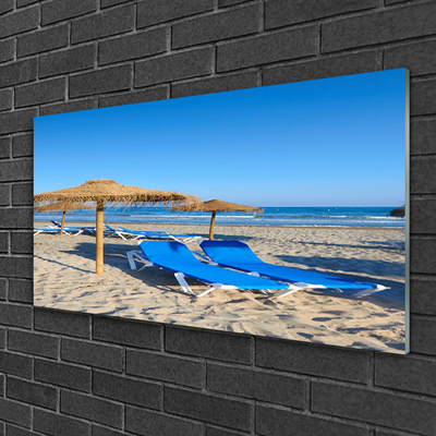 Plexiglas schilderij Strand zee landschap