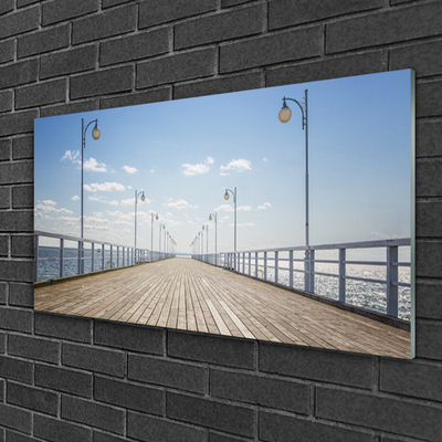 Plexiglas schilderij Pier sea architectuur