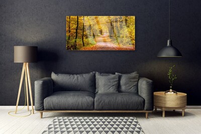 Plexiglas schilderij Natuur plant forest lane