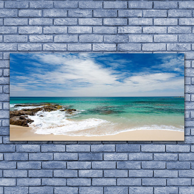Plexiglas schilderij Strand zee landschap