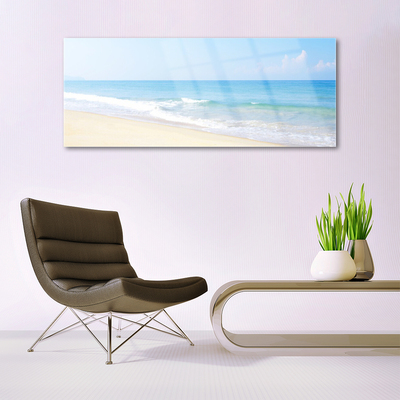 Plexiglas schilderij Strand zee landschap