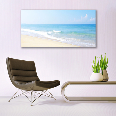 Plexiglas schilderij Strand zee landschap