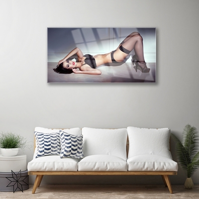 Plexiglas schilderij Vrouwelijke volwassen sexy