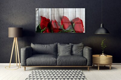Plexiglas schilderij Rozen bloemen plant