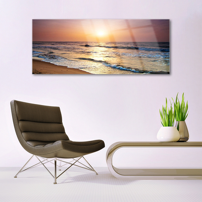 Plexiglas schilderij Sea beach sun landschap