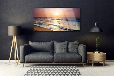 Plexiglas schilderij Sea beach sun landschap