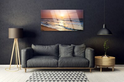 Plexiglas schilderij Sea beach sun landschap