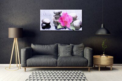 Plexiglas schilderij Orchid flower art