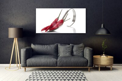 Plexiglas schilderij Spoon chili kitchen